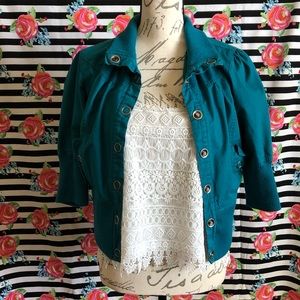 Divided by H&M Crochet Lined White Camisole